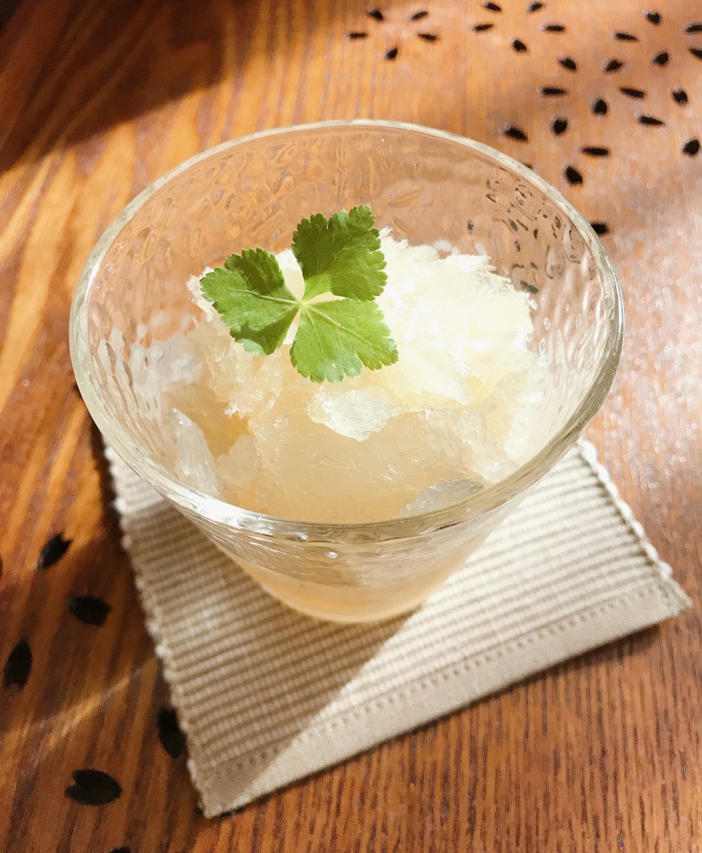 梅コンシェルジュ「私のお気に入り」新緑が爽やかな季節にテラスで昼のみ♪