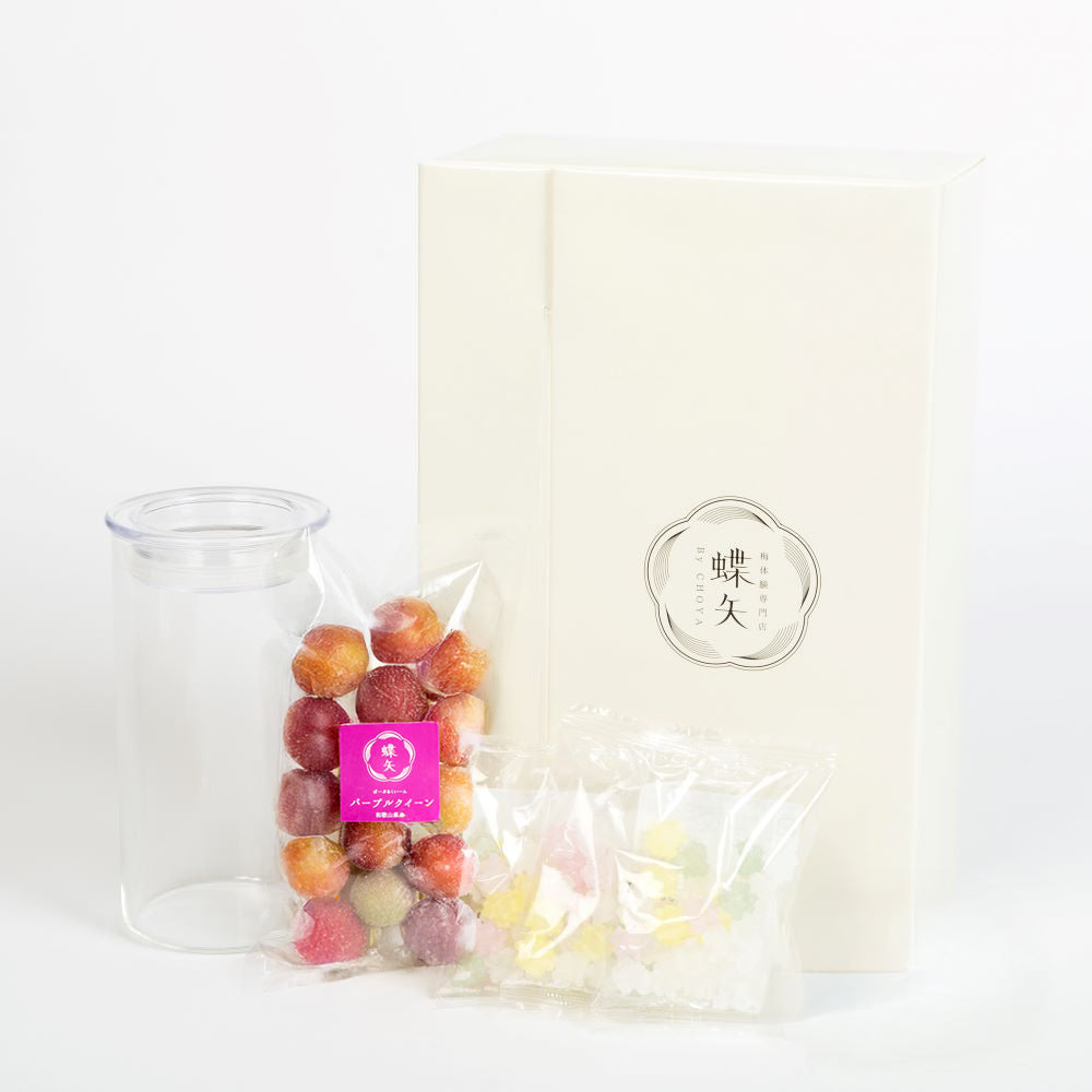 【家族で楽しむ飲み比べギフト】蝶矢梅キットM&Lボトルセット