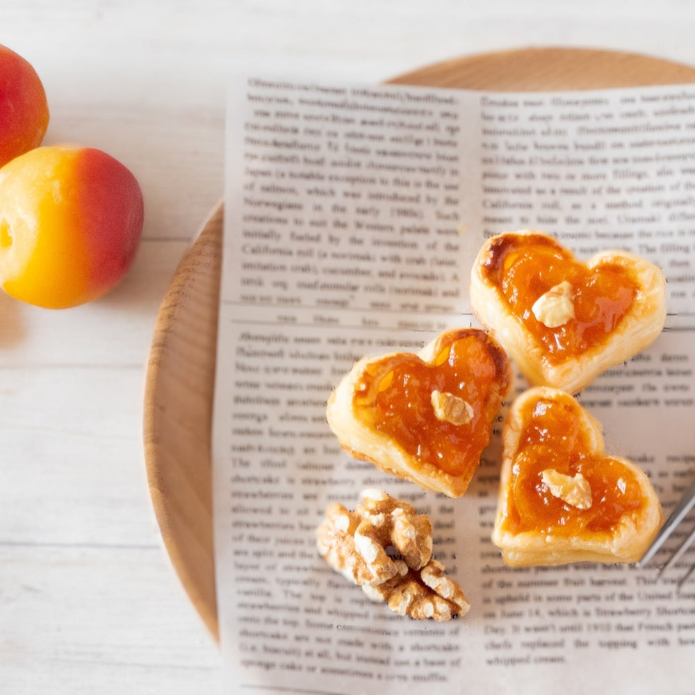 冬にほっこり♪「サクサクくるみ梅パイ」