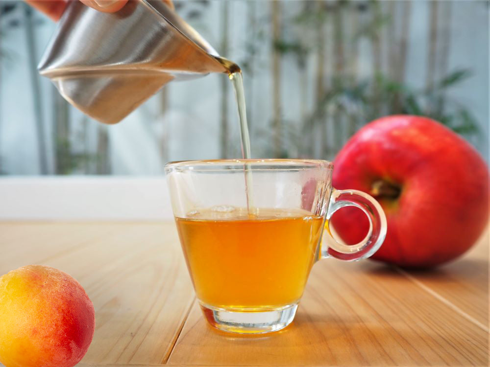 四季を感じる旬レシピ♪　期間限定の林州（りんしゅう）梅シロップとリンゴを使って。