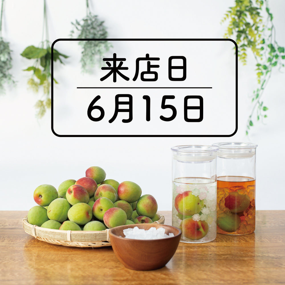 Pick up on June 15th (Thursday) Choya “Seasonal” Plum Wine Kit
